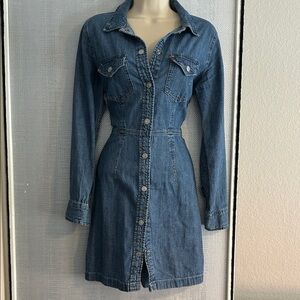 Levi’s Denim Button-Up Dress